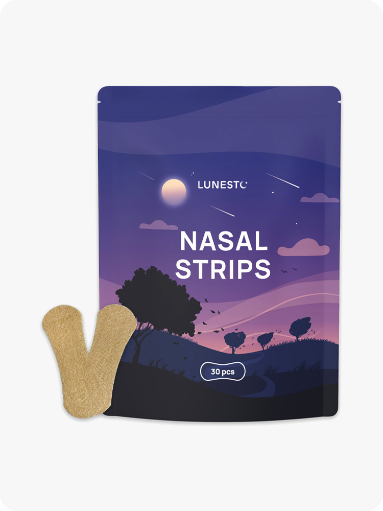 Lunesto Nasal Strips mockup